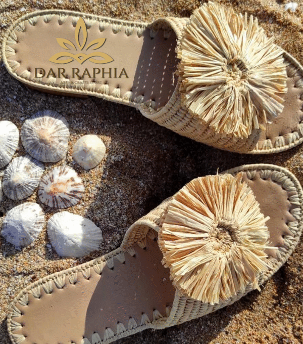 Handmade Raffia Sandal - Sandal