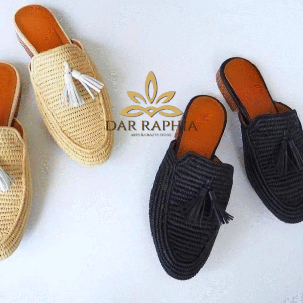 Handmade Raffia Shoes - sandal