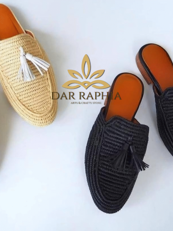Handmade Raffia Shoes - sandal