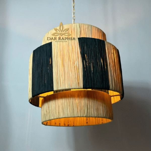 Raffia Cylinder Lamp - Lampshade