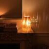 Raffia Pineapple Lamp
